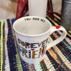Our Name is Mud "Forever Friends" coffee mug by Lorrie Veasey